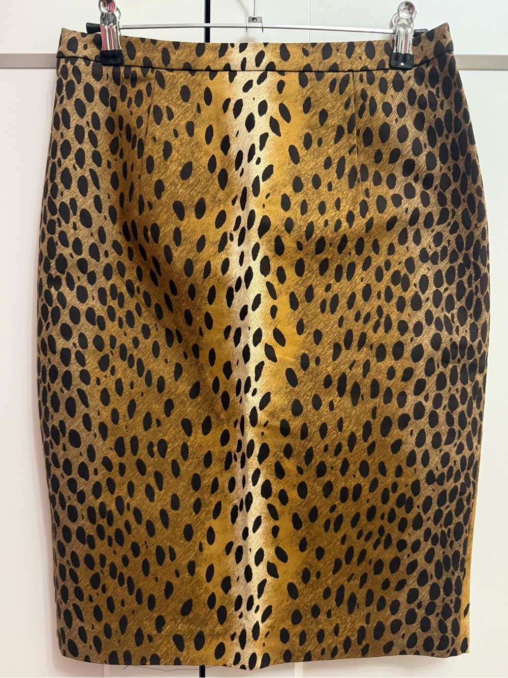 Michael Kors animal print pencil skirt